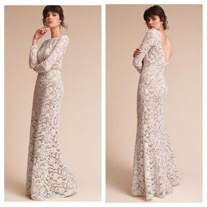 NWT Tadashi Shoji Medallion Lace Wedding Dress